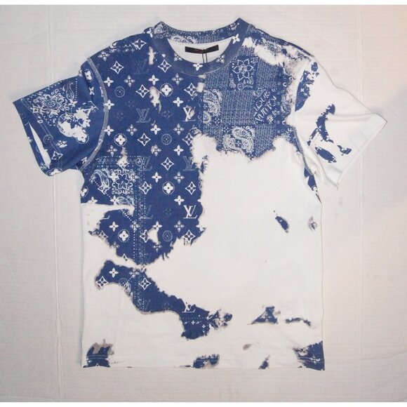 LV Distressed Look T-Shirt - Picture 1 of 9